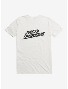 Fast And Furious Fast Font T-Shirt, WHITE, hi-res