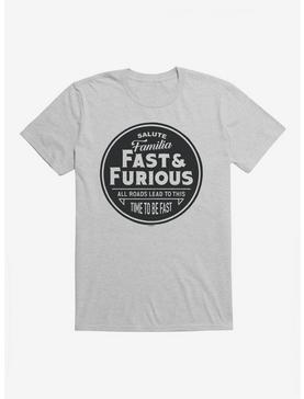 Fast And Furious Time To Be Fast T-Shirt, HEATHER GREY, hi-res