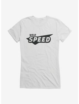 Fast And Furious Wild Speed Font Girls T-Shirt, WHITE, hi-res