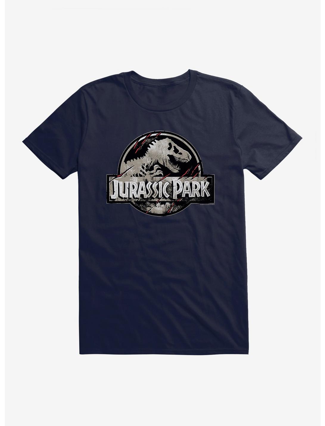 Jurassic World Claw Logo T-Shirt, NAVY, hi-res