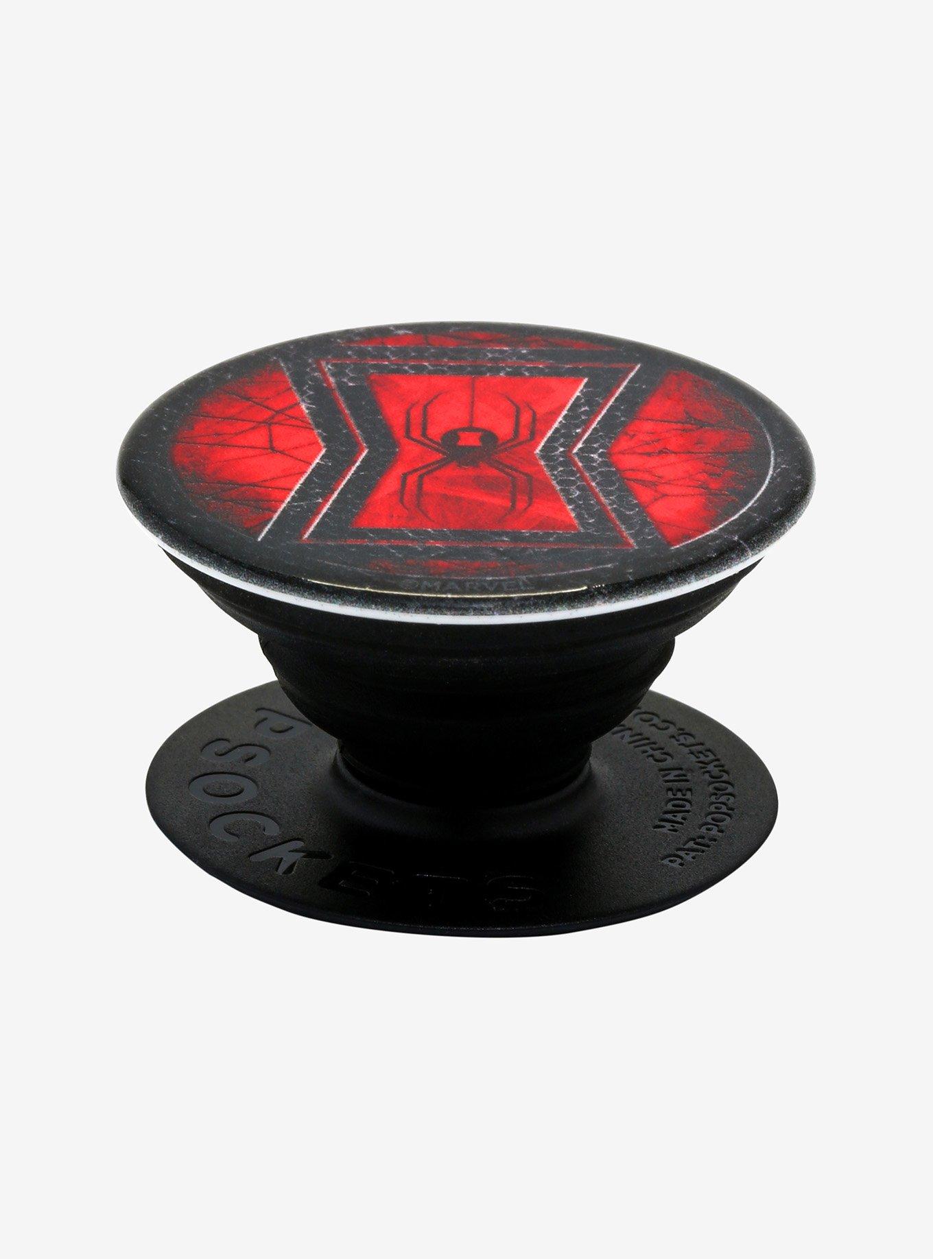 PopSockets Marvel Black Widow Logo Phone Grip & Stand, , hi-res