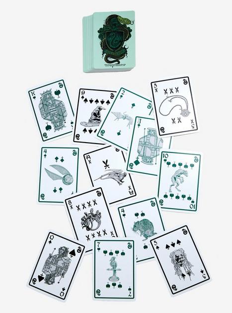 Harry Potter Slytherin Playing Cards | Hot Topic