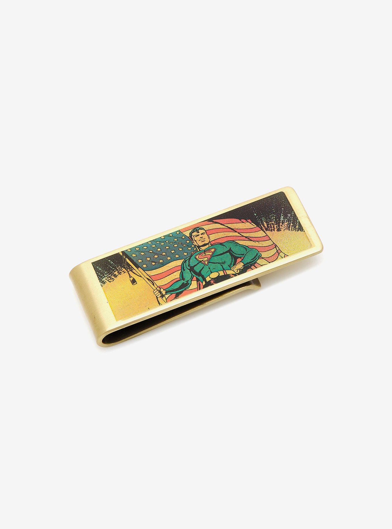 DC Comics Vintage Patriotic Superman Money Clip, , hi-res