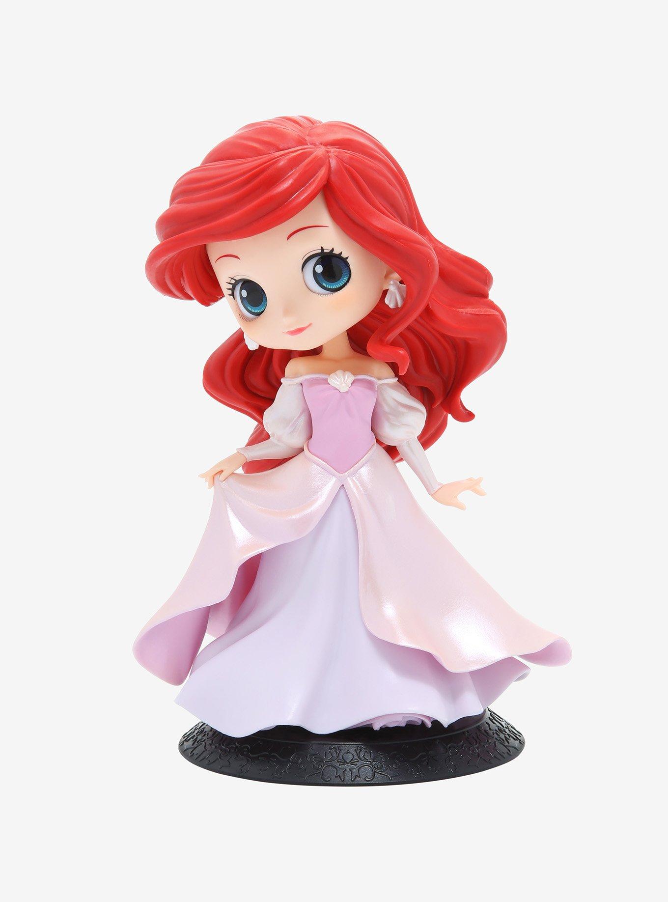 Banpresto Disney The Little Mermaid Q Posket Ariel Princess Dress (Ver. B) Figure, , hi-res