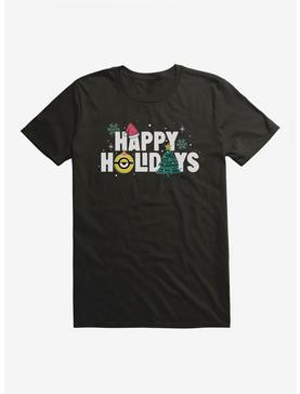 Minions Happy Holidays T-Shirt, , hi-res