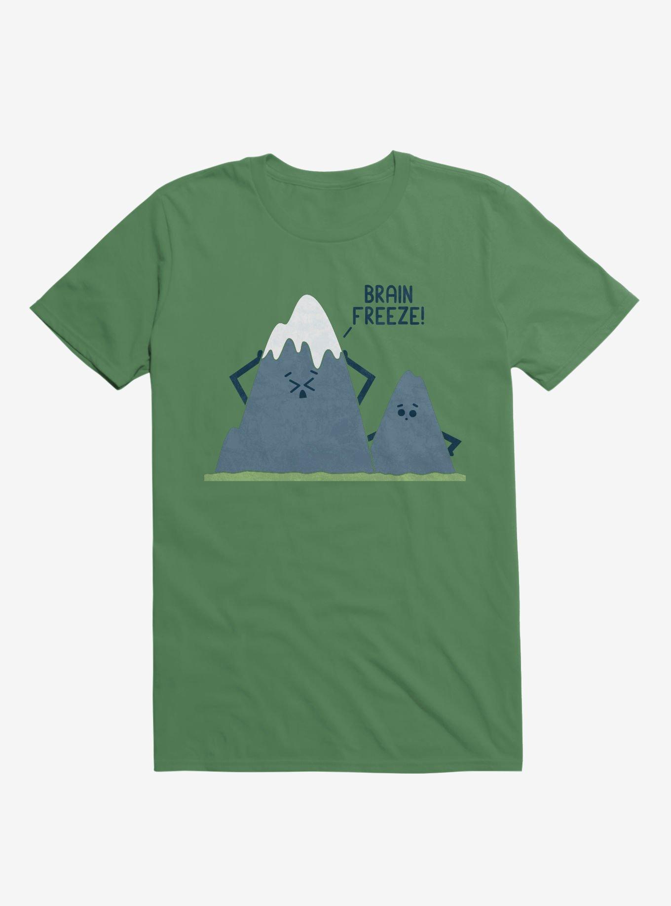 Brain Freeze! Mount Everest Irish Green T-Shirt