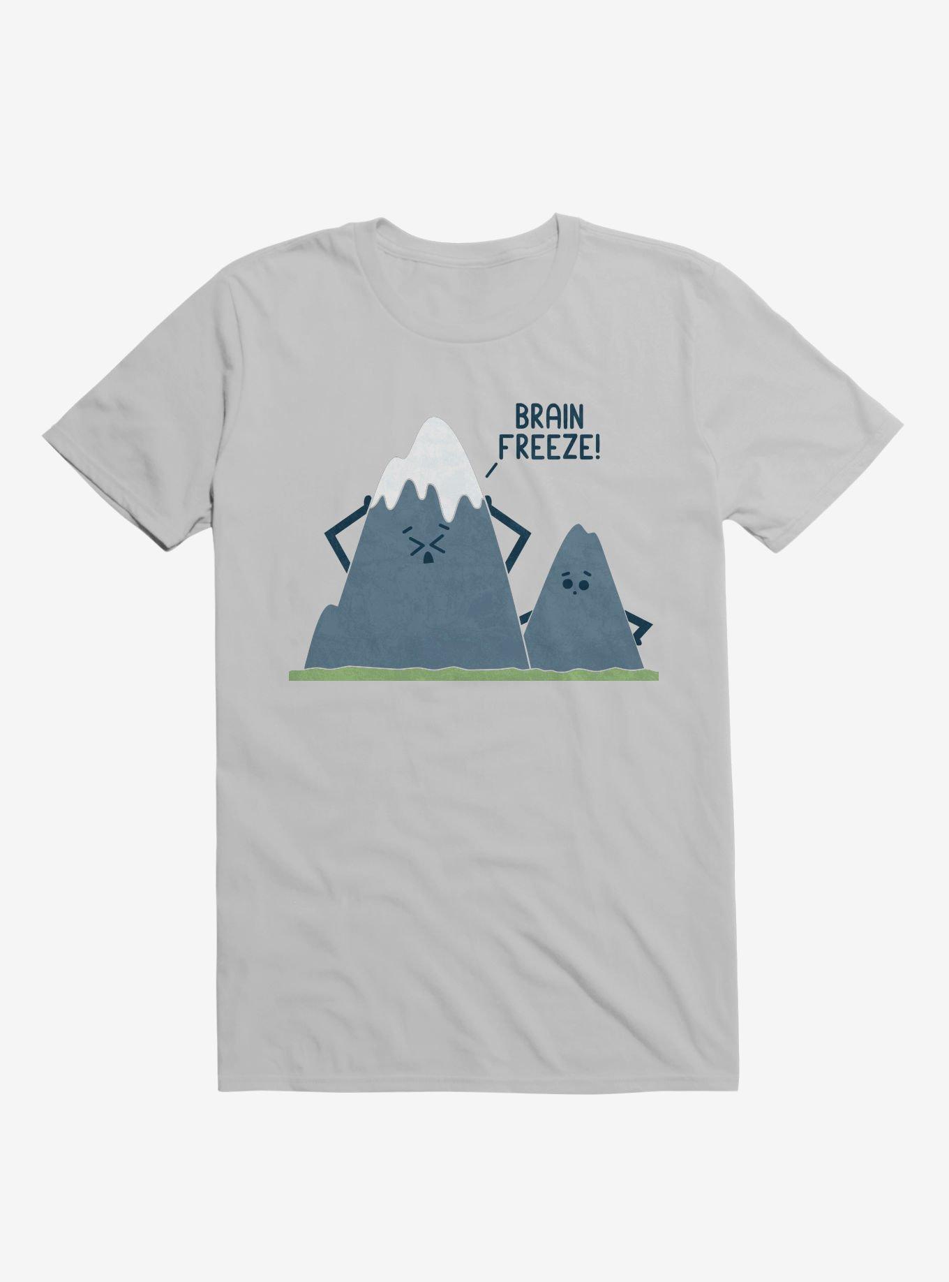 Brain Freeze! Mount Everest Ice Grey T-Shirt, ICE GREY, hi-res