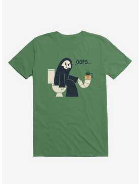 Grim Reaper Oops... Pooper Irish Green T-Shirt, , hi-res