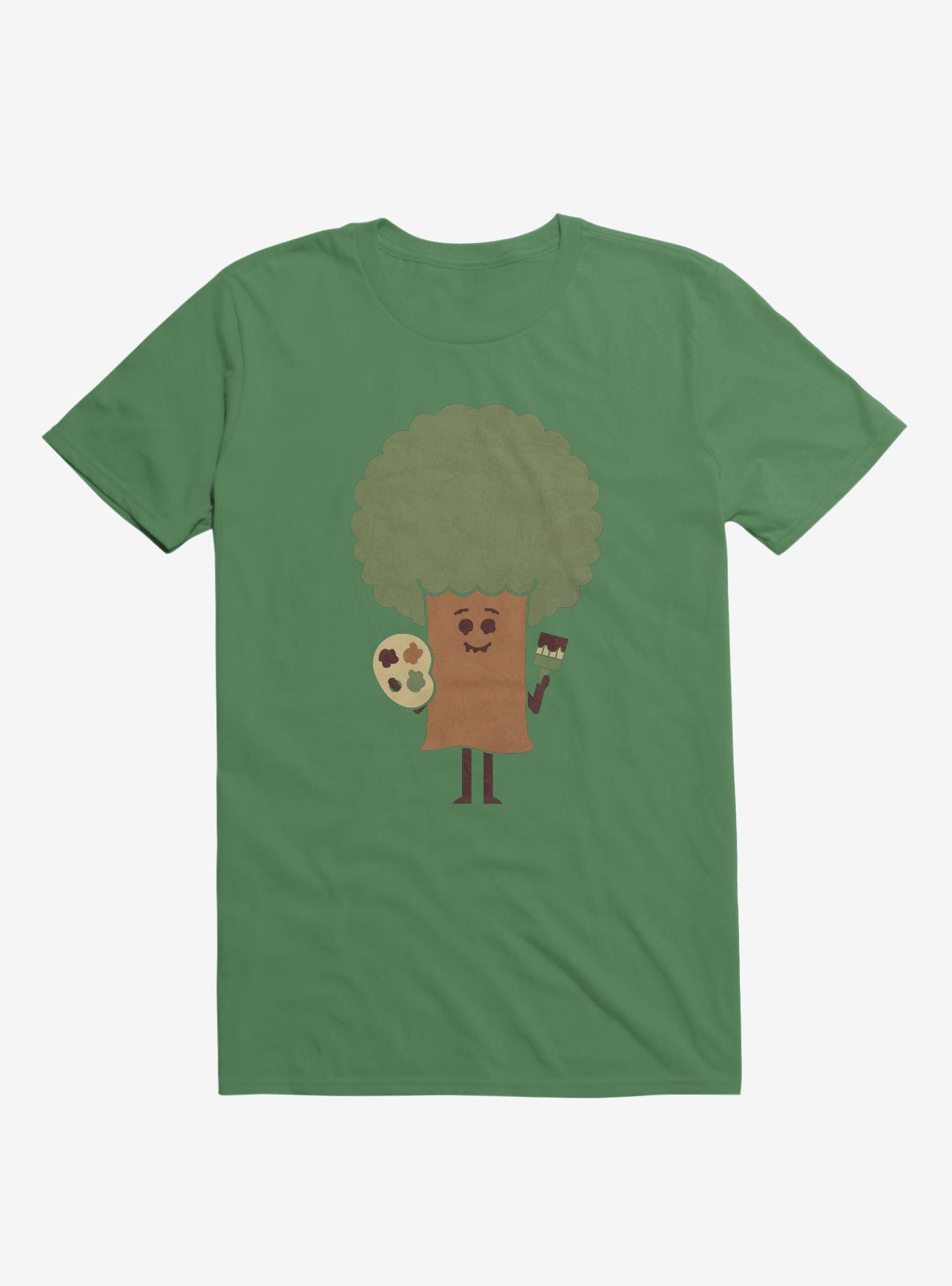 Happy Tree Painter Irish Green T-Shirt, IRISH GREEN, hi-res