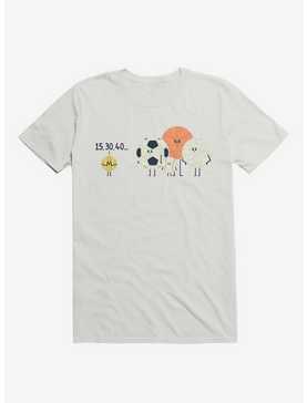 Sports Balls Playing Hide And Seek White T-Shirt, , hi-res