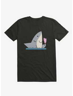 Ice Cream Shark Black T-Shirt, , hi-res
