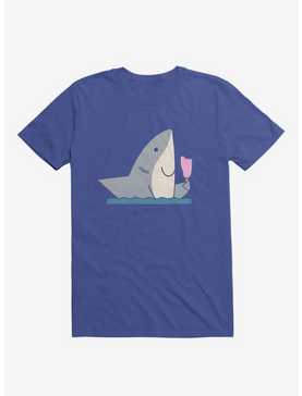 Ice Cream Shark Royal Blue T-Shirt, , hi-res