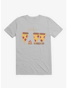 It Was... Pizza Night! Scary Story Ice Grey T-Shirt, , hi-res