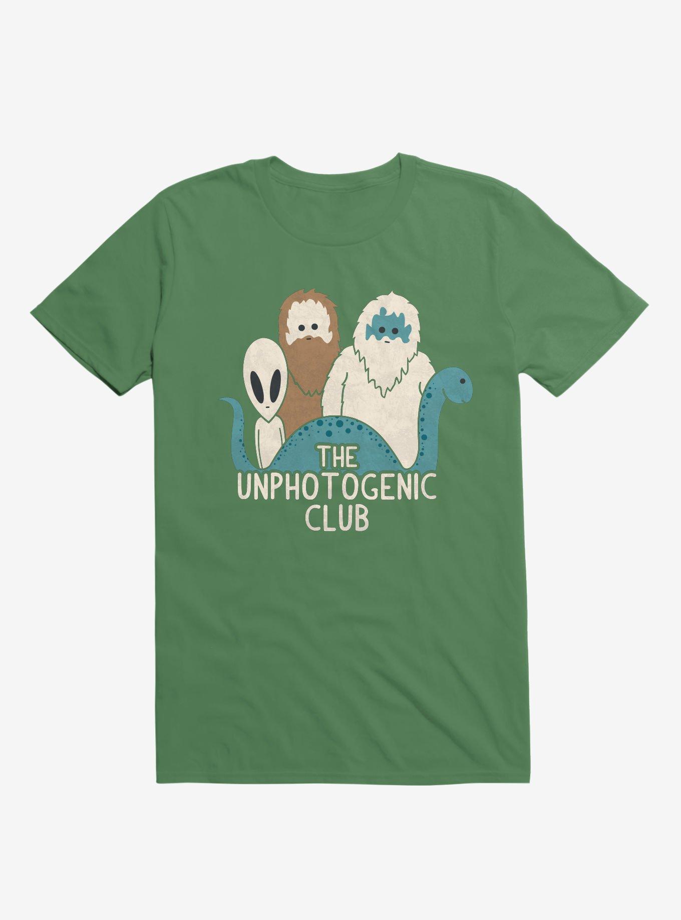 The Unphotogenic Club Mythical Creatures Irish Green T-Shirt, IRISH GREEN, hi-res