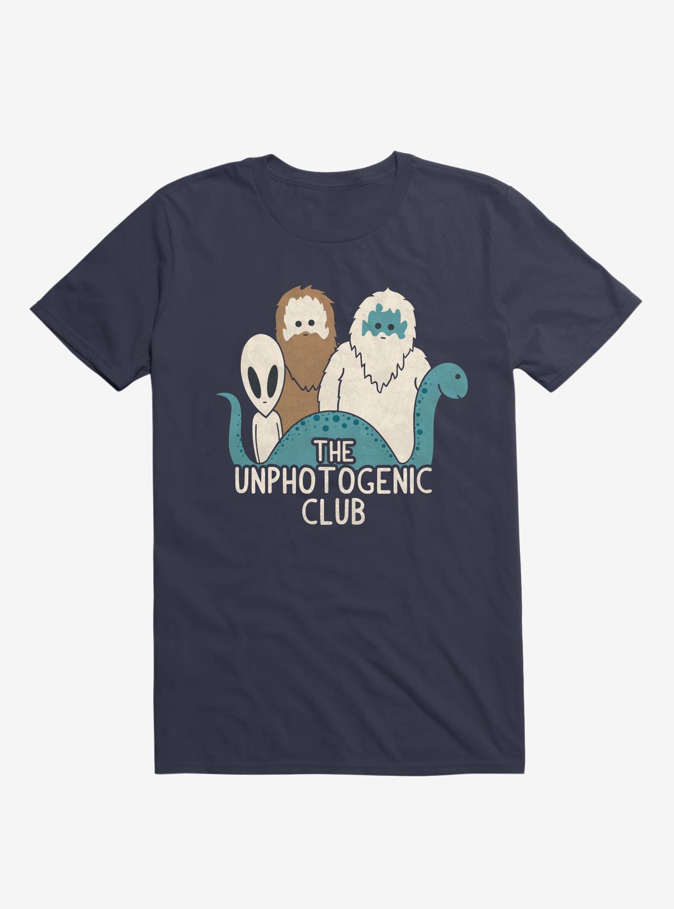 The Unphotogenic Club Mythical Creatures Navy Blue T-Shirt, , hi-res