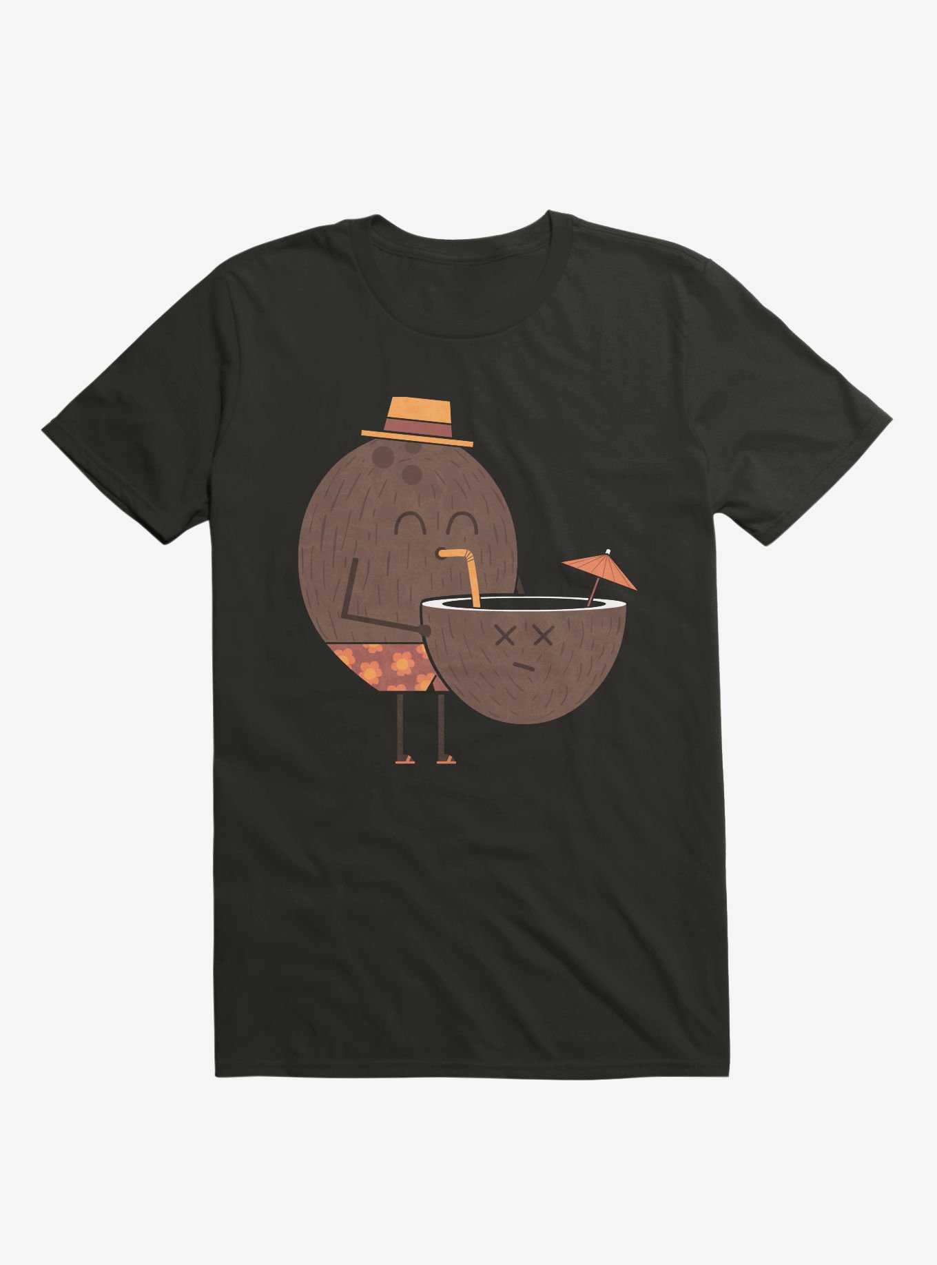 Coconut Cannibal Black T-Shirt, , hi-res