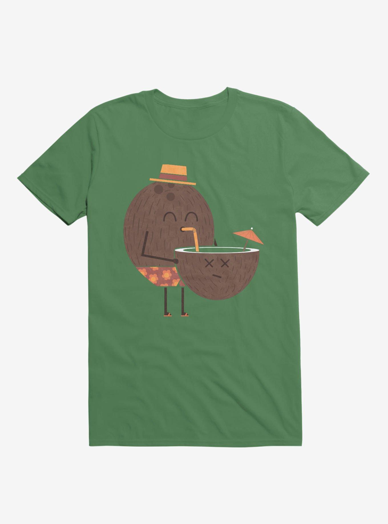Coconut Cannibal Irish Green T-Shirt, , hi-res