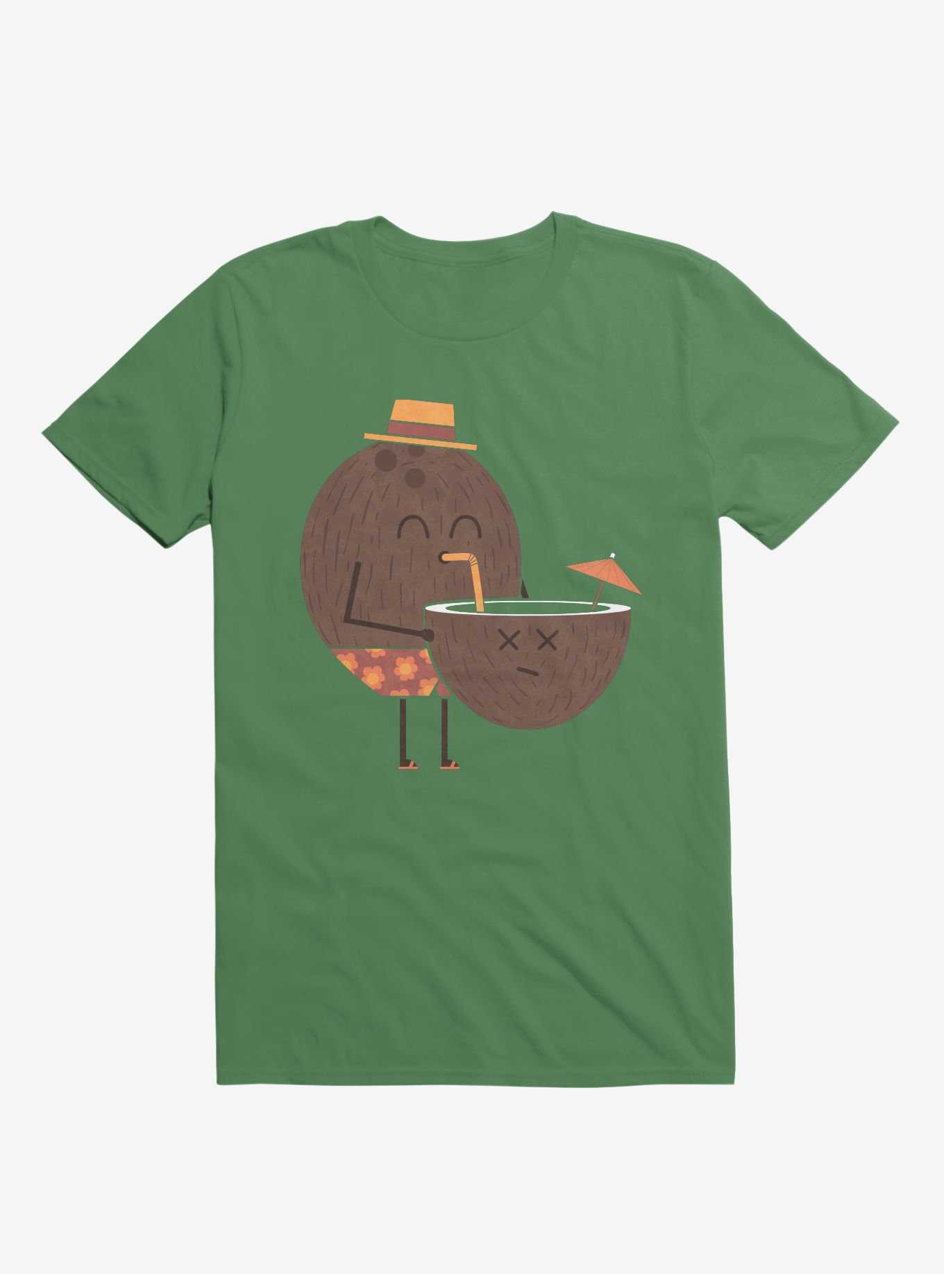 Coconut Cannibal Irish Green T-Shirt, , hi-res