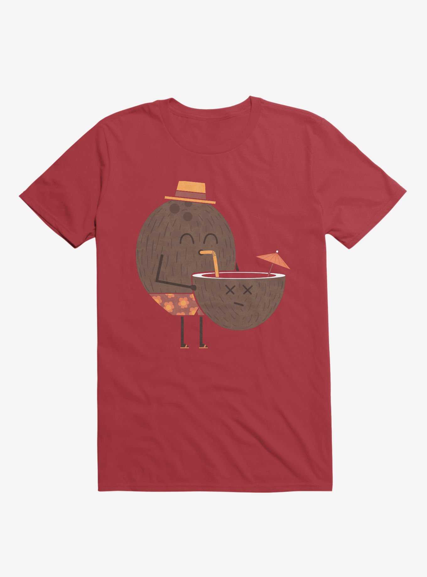 Coconut Cannibal Red T-Shirt, , hi-res