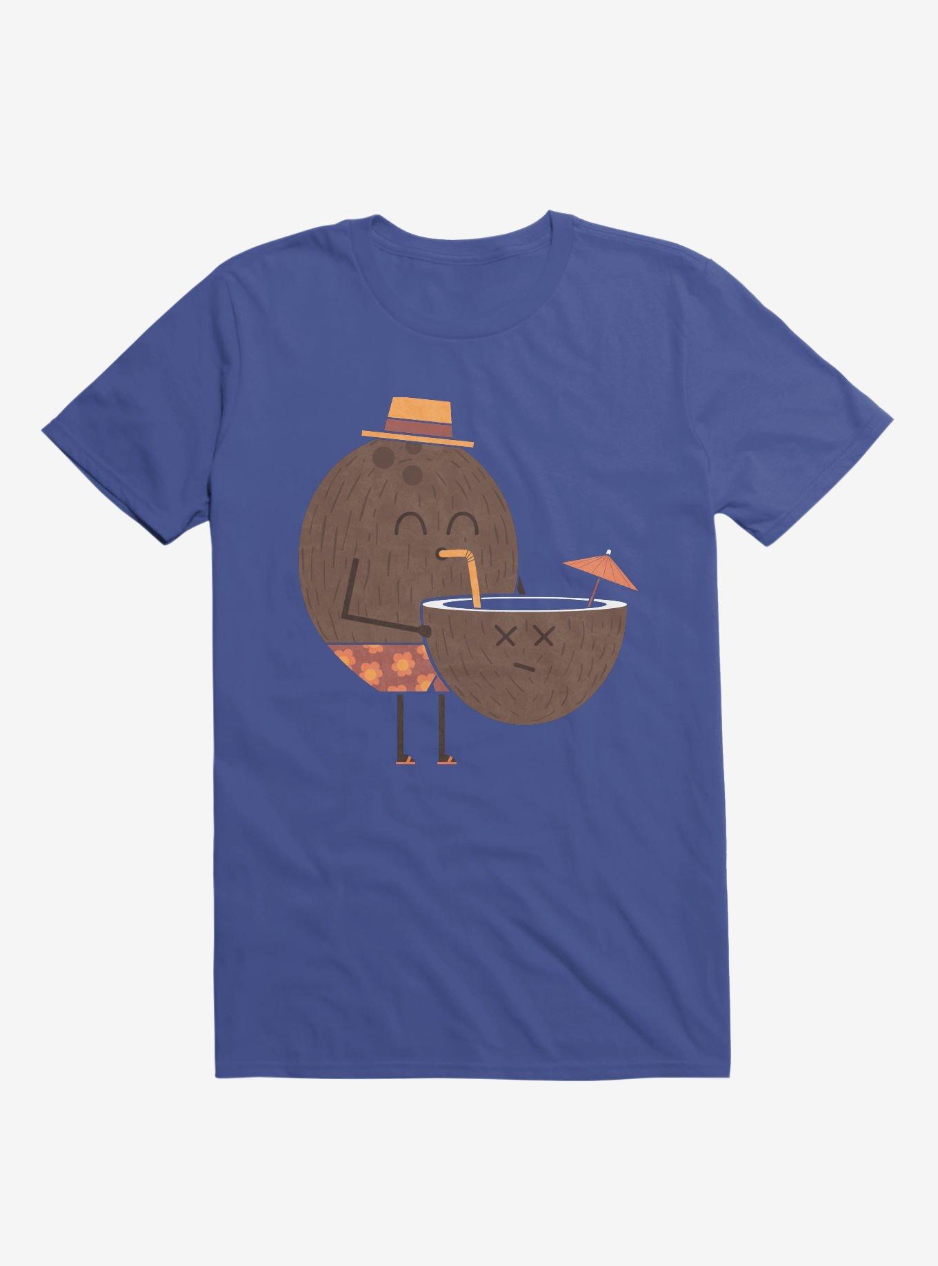 Coconut Cannibal Royal Blue T-Shirt