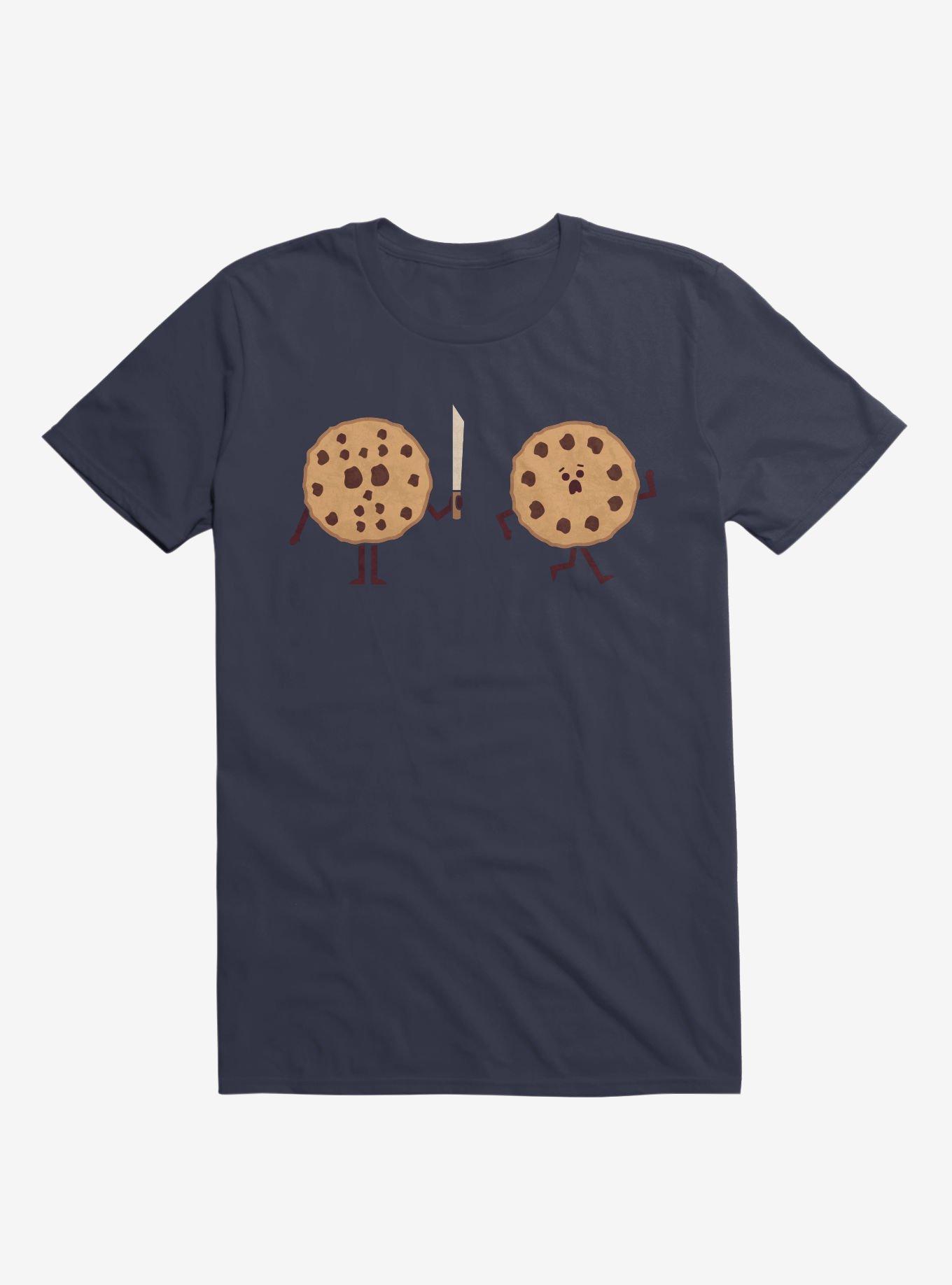 Cookhees Cookie Murder Navy Blue T-Shirt, NAVY, hi-res