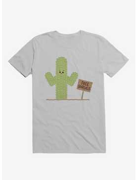 Cactus Free Shrugs Ice Grey T-Shirt, , hi-res