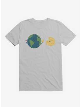 Earth Mmmoon Cheese Ice Grey T-Shirt, , hi-res