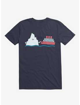Iceberg Boop Ship Navy Blue T-Shirt, , hi-res