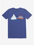 Iceberg Boop Ship Royal Blue T-Shirt, ROYAL, hi-res