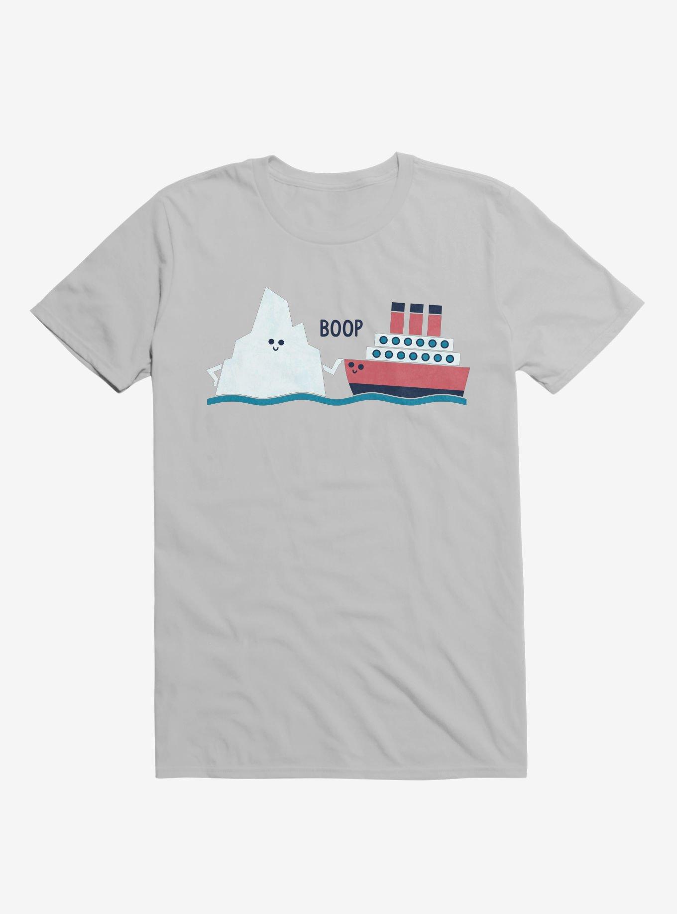 Iceberg Boop Ship Ice Grey T-Shirt, , hi-res