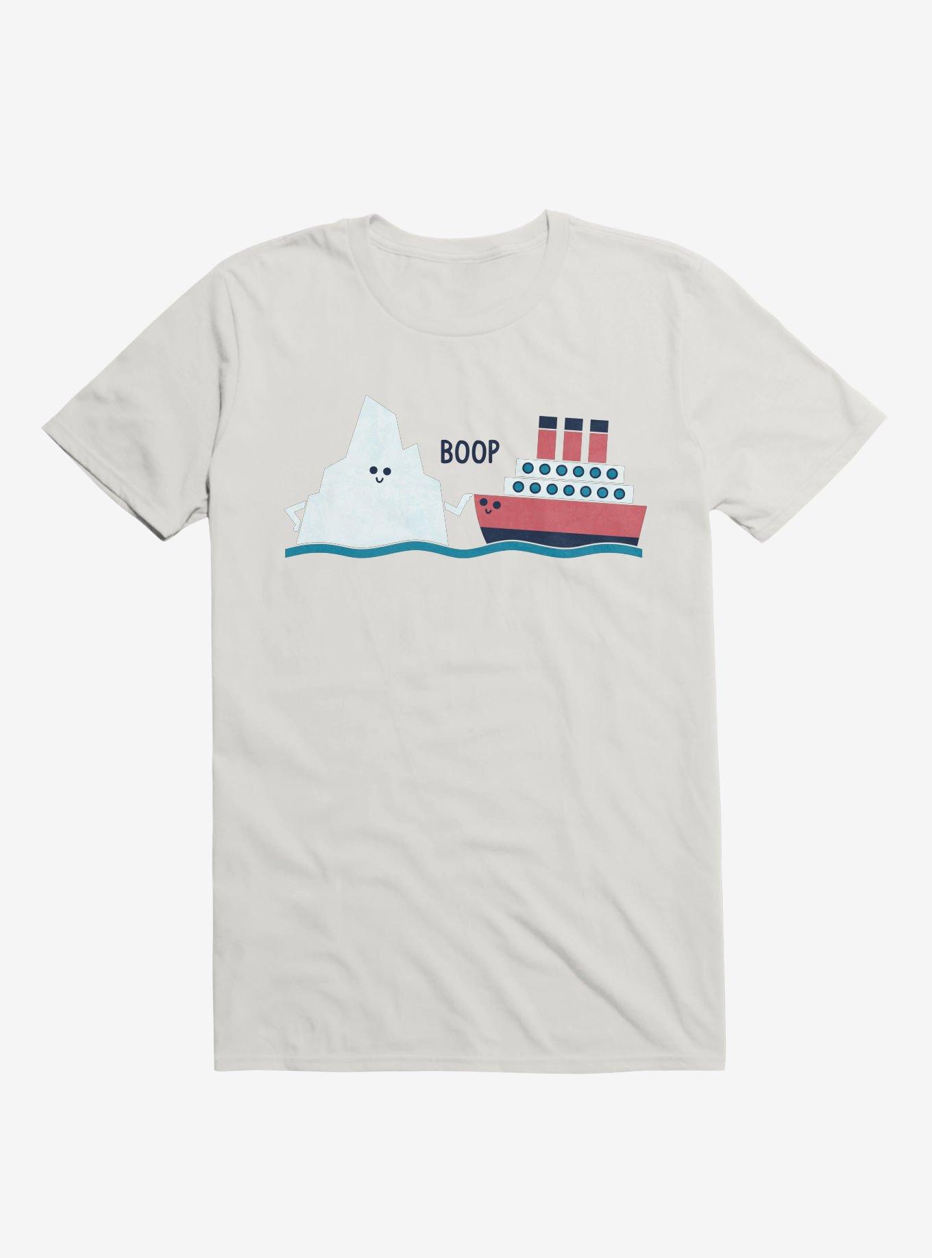 Iceberg Boop Ship White T-Shirt