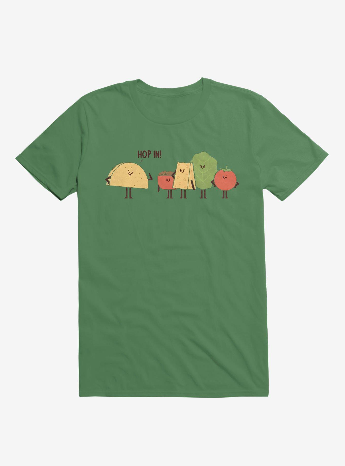 Taco Hop In! Fixings Irish Green T-Shirt, , hi-res