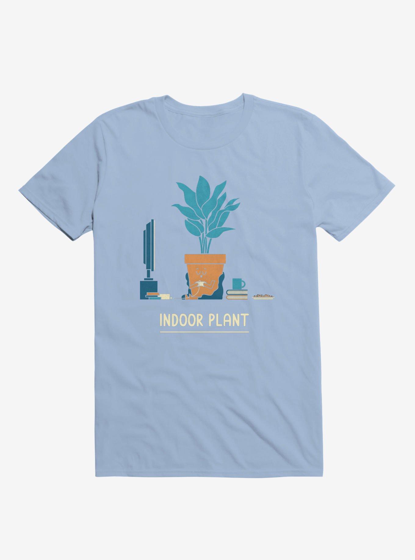 Indoor Comfy Plant Light Blue T-Shirt, , hi-res