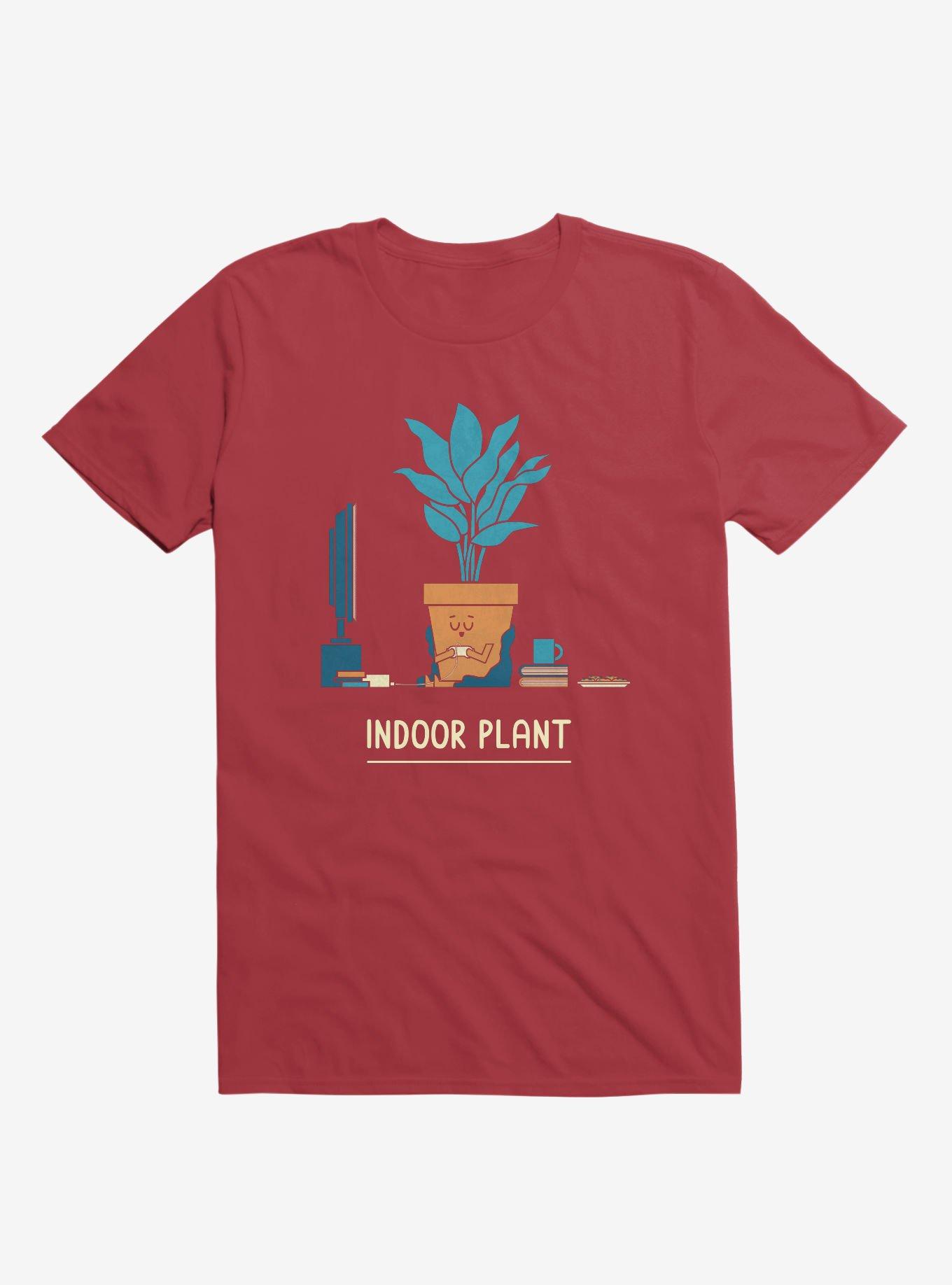 Indoor Comfy Plant Red T-Shirt, , hi-res