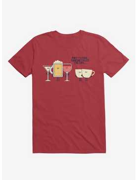 Party's Over Someone Called The Cups Red T-Shirt, , hi-res
