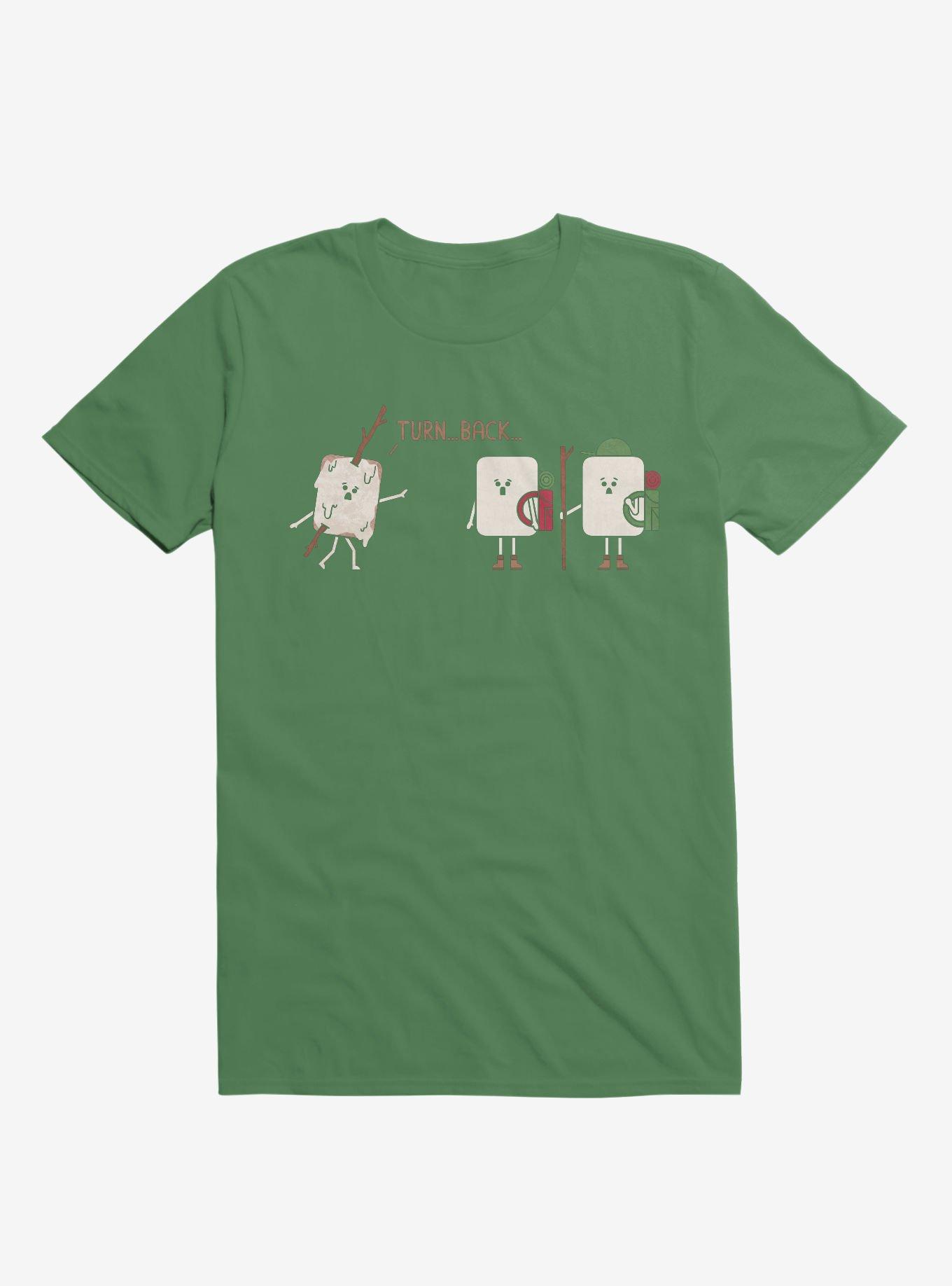 Turn Back Marshmallow Warning Irish Green T-Shirt, IRISH GREEN, hi-res