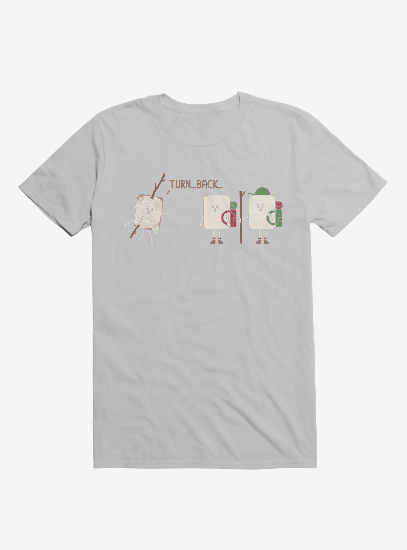 Turn Back Marshmallow Warning Ice Grey T-Shirt, , hi-res