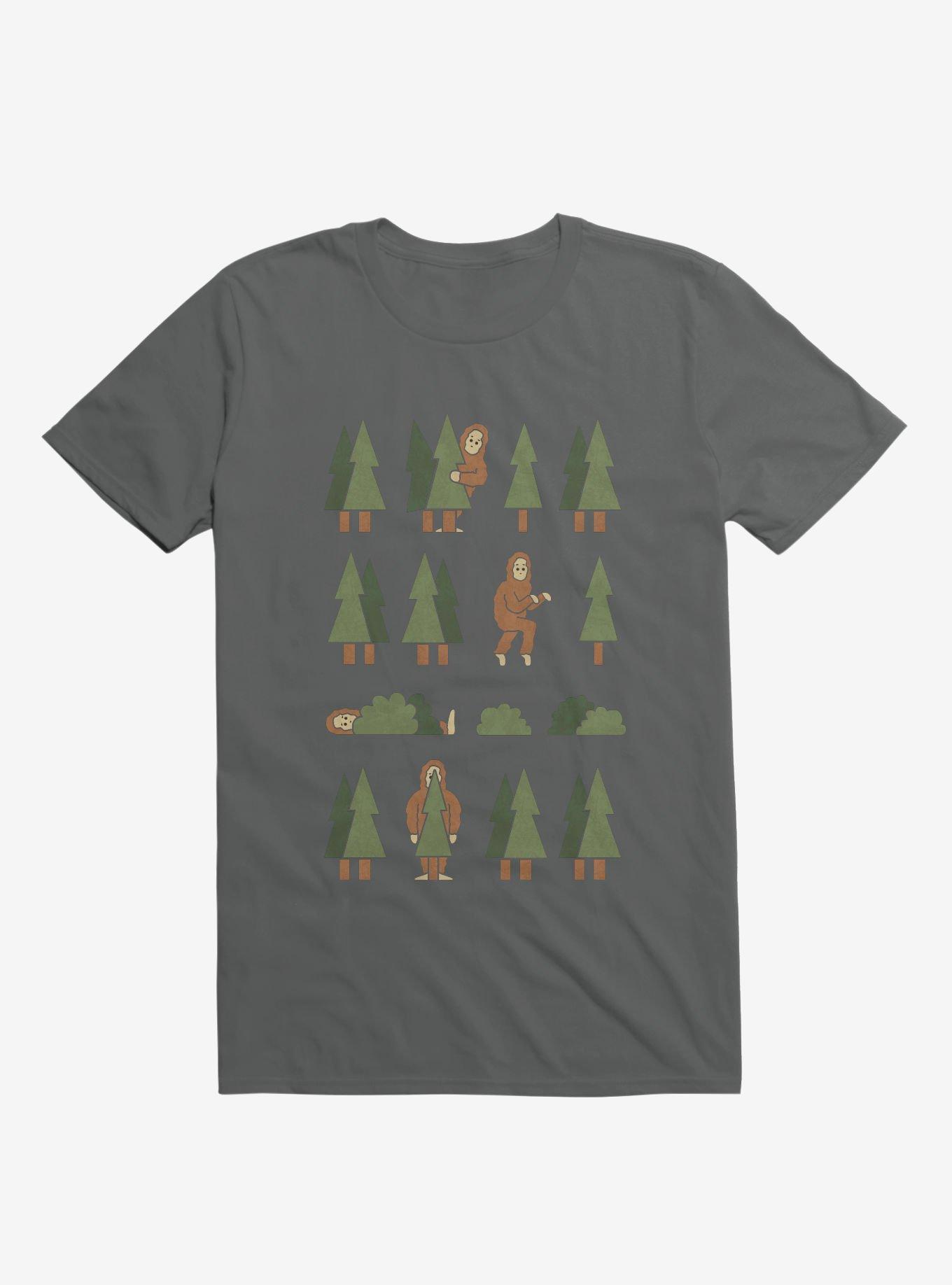 Bigfoot Forest Charcoal Grey T-Shirt, , hi-res