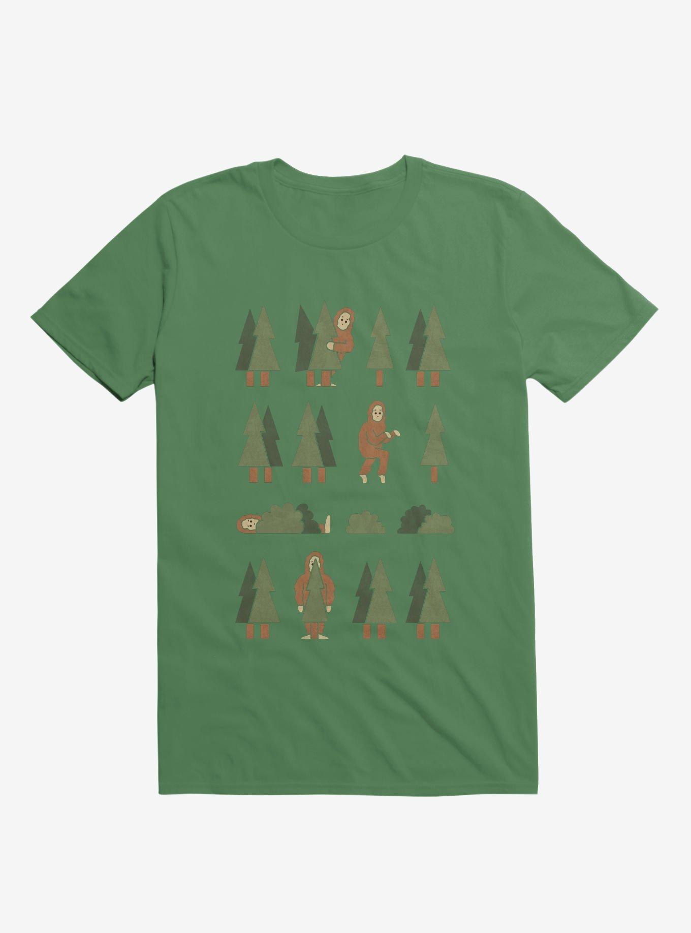 Bigfoot Forest Irish Green T-Shirt, , hi-res