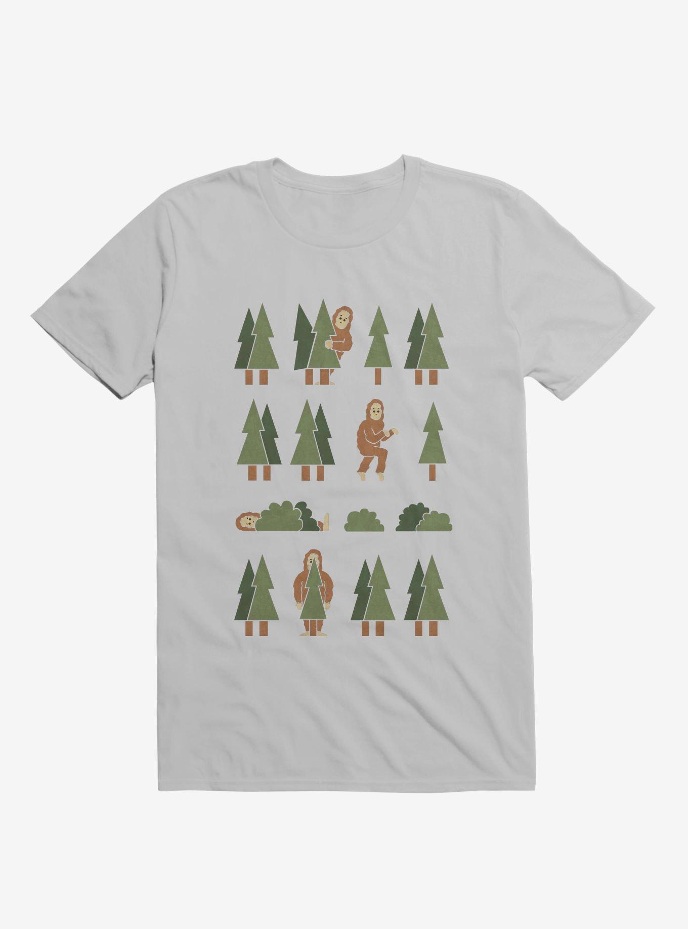 Bigfoot Forest Ice Grey T-Shirt, , hi-res