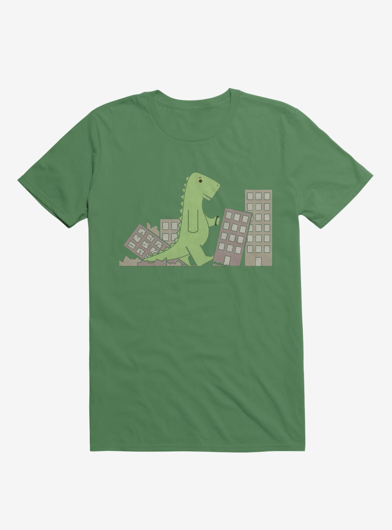 Phonezilla Terrorize City Irish Green T-Shirt, IRISH GREEN, hi-res