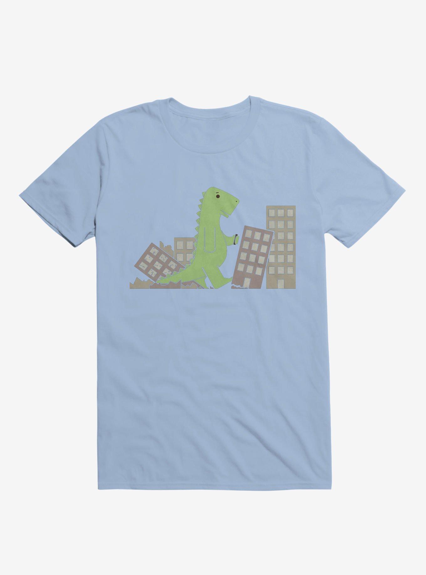 Phonezilla Terrorize City Light Blue T-Shirt, , hi-res