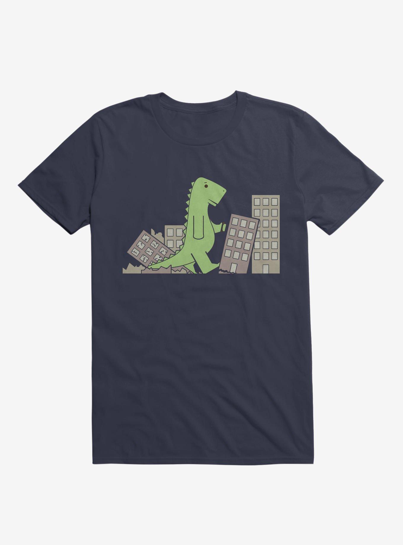 Phonezilla Terrorize City Navy Blue T-Shirt