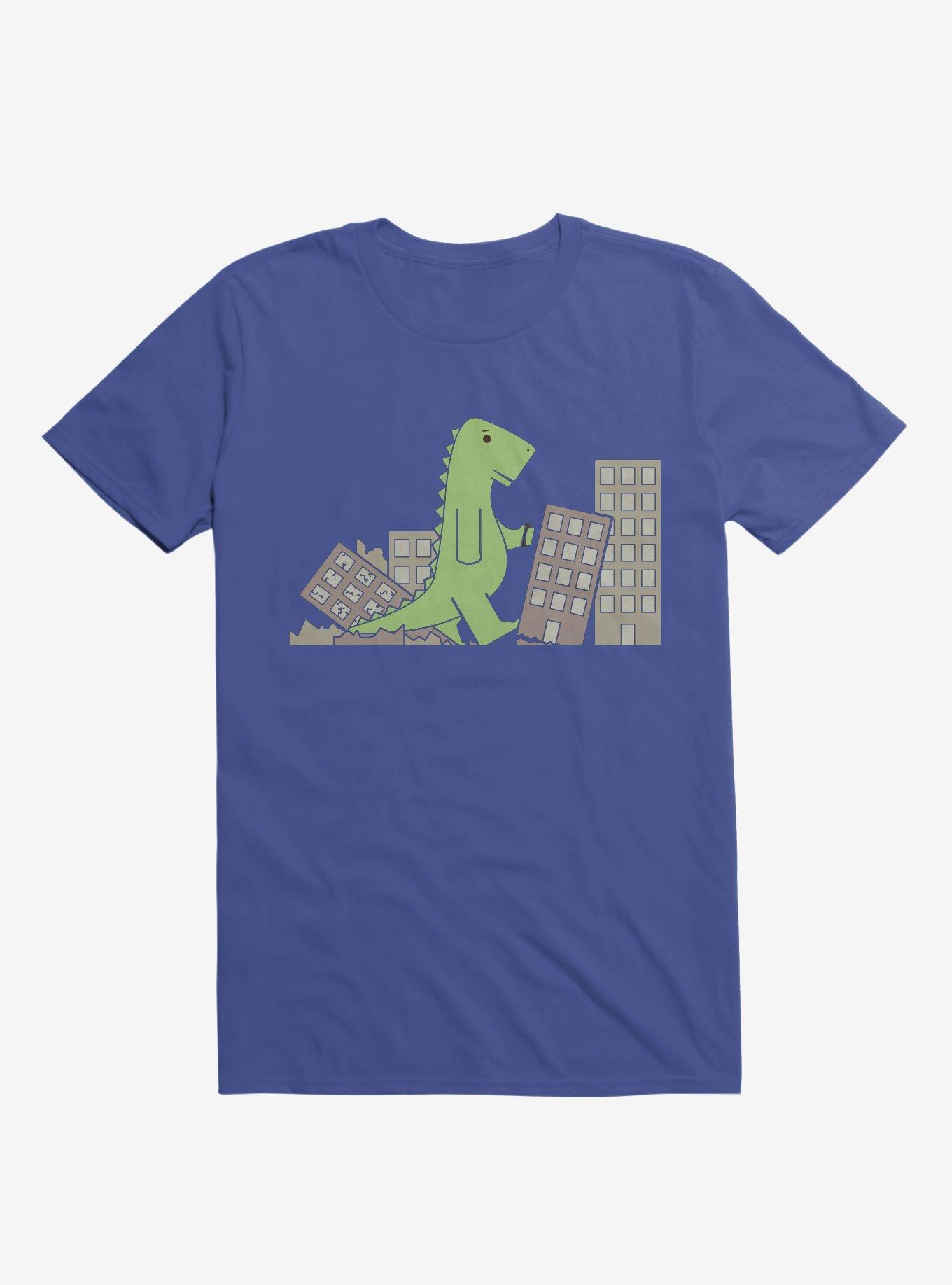 Phonezilla Terrorize City Royal Blue T-Shirt, ROYAL, hi-res