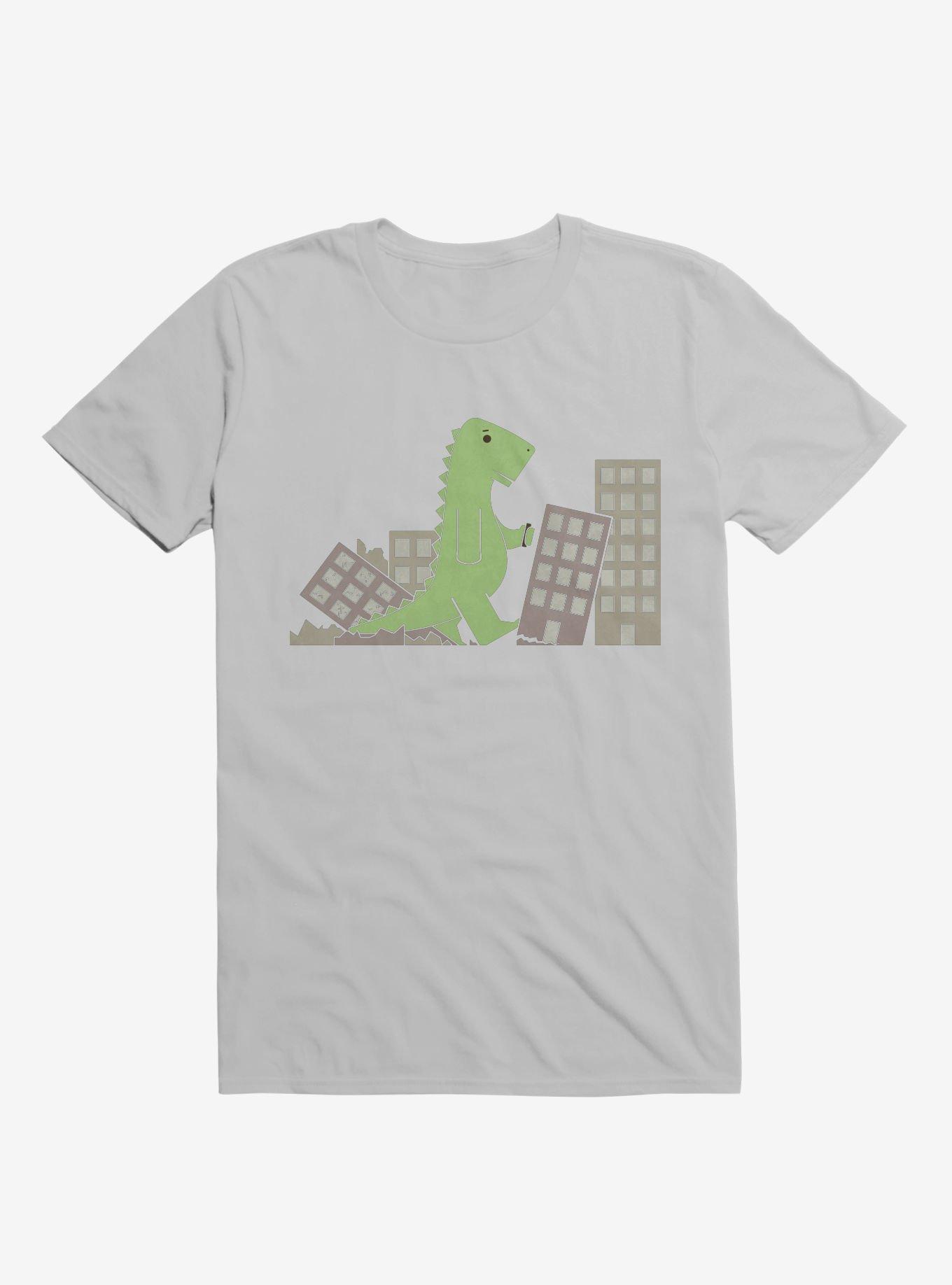 Phonezilla Terrorize City Ice Grey T-Shirt, ICE GREY, hi-res