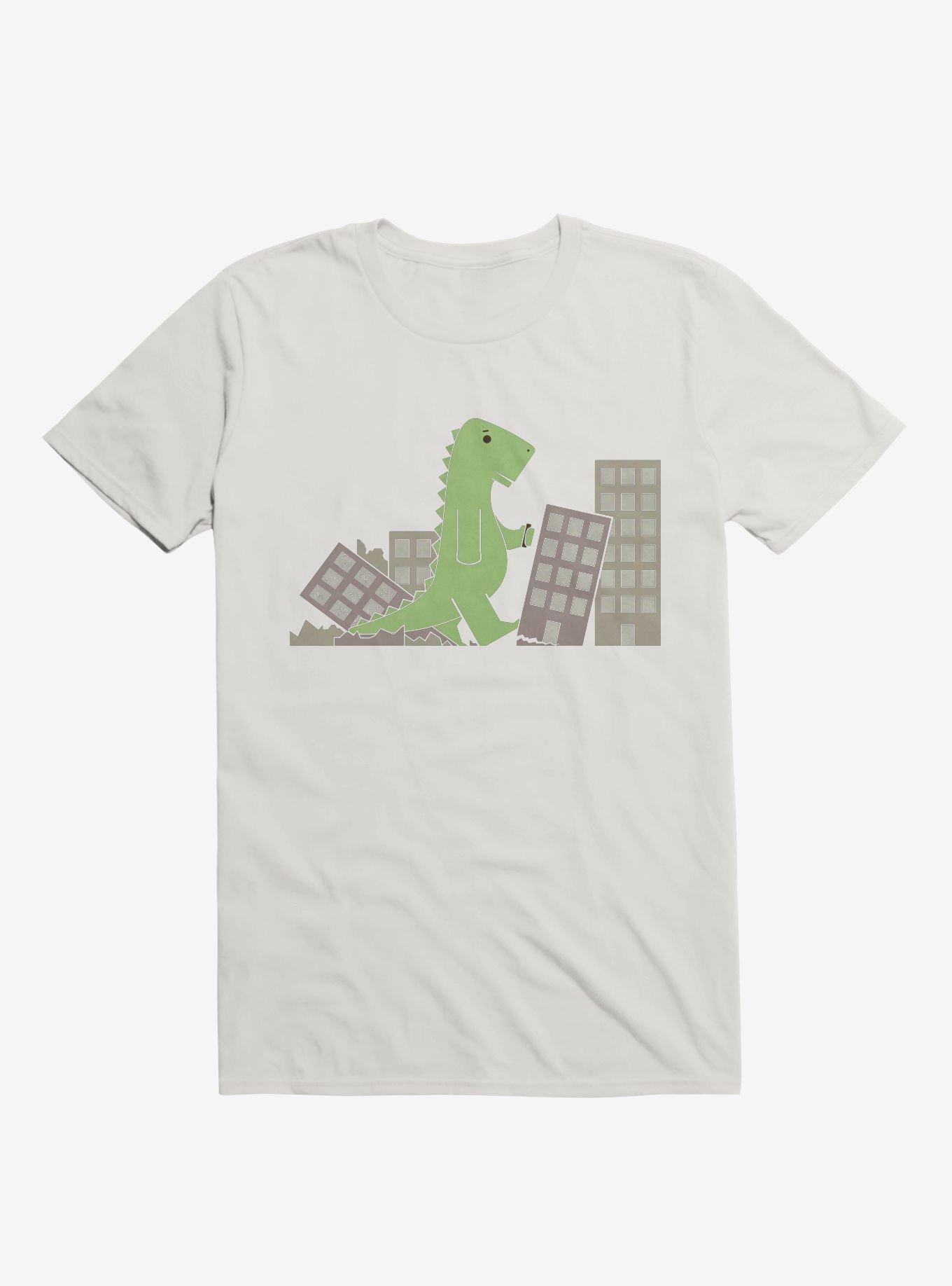 Phonezilla Terrorize City White T-Shirt