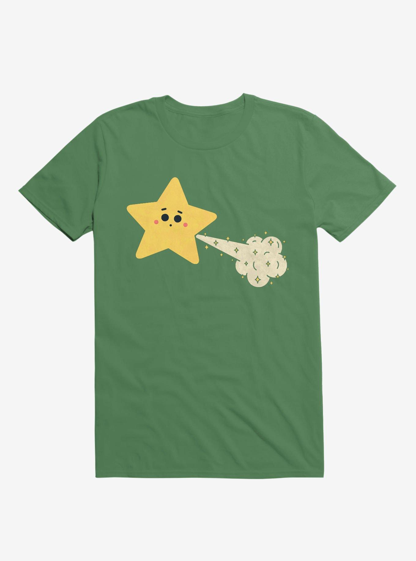 Sparkle Tooting Star Irish Green T-Shirt