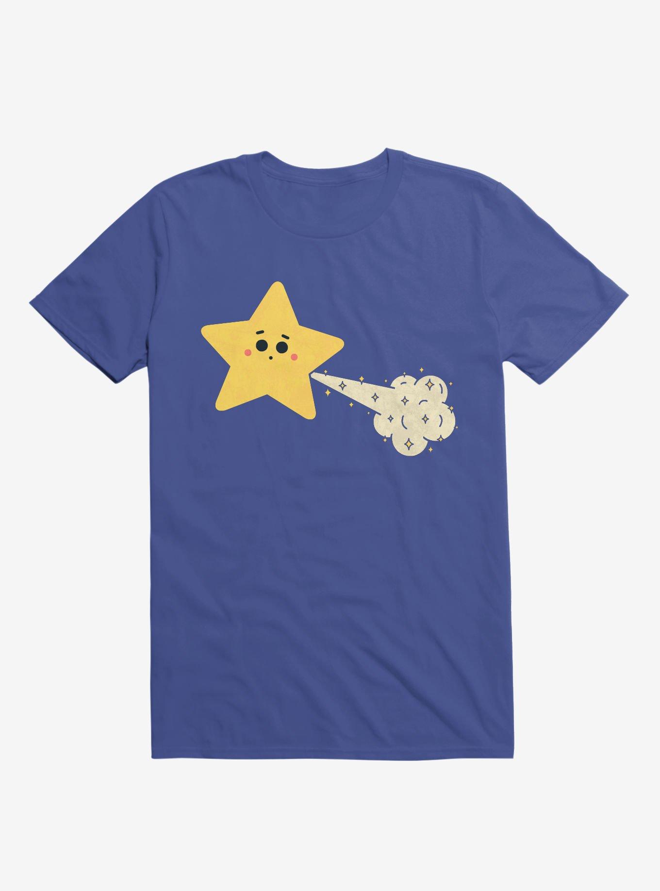 Sparkle Tooting Star Royal Blue T-Shirt, ROYAL, hi-res