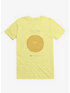 The Sun One Star Rating Corn Silk Yellow T-Shirt, , hi-res