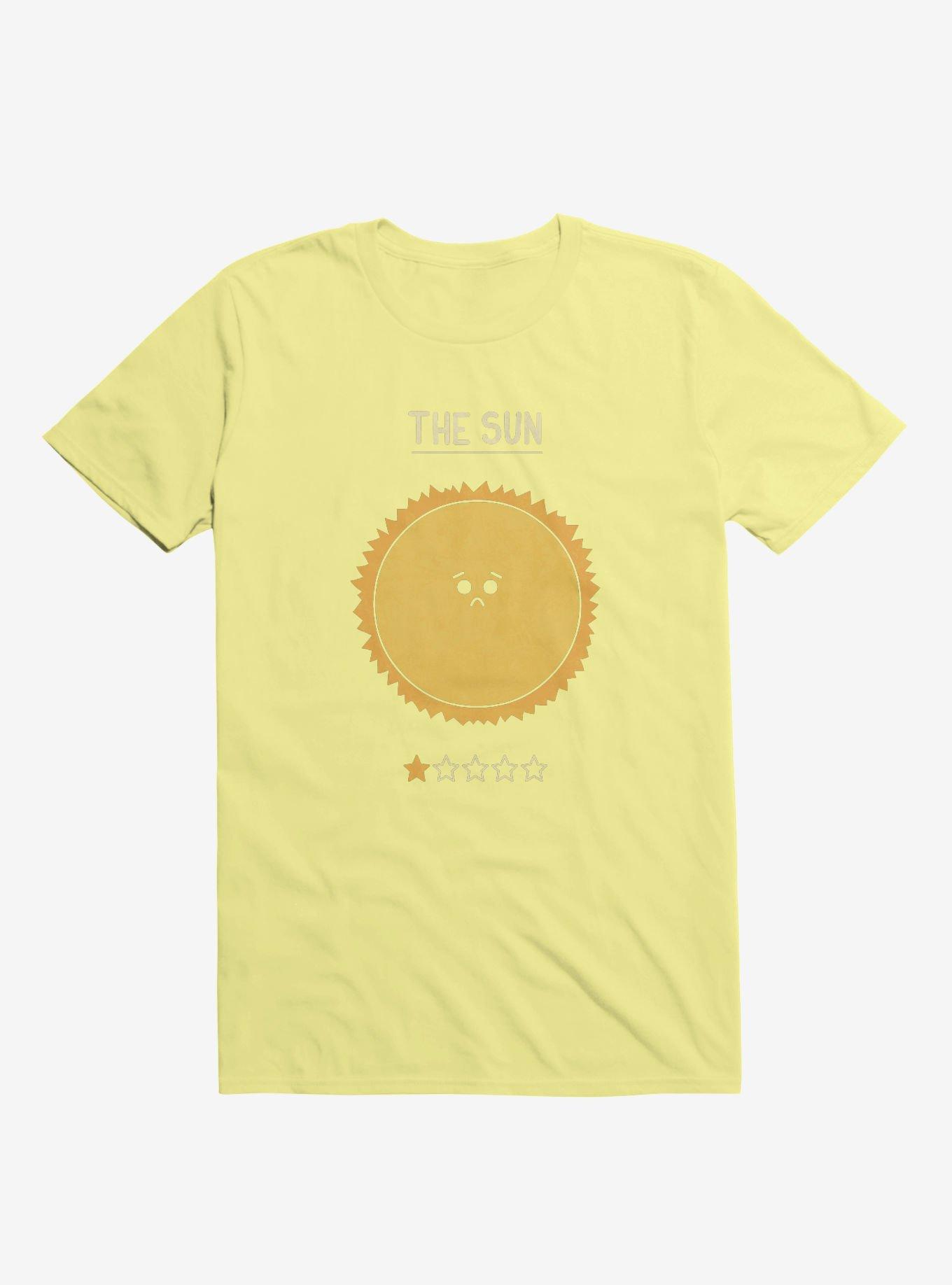The Sun One Star Rating Corn Silk Yellow T-Shirt, CORN SILK, hi-res